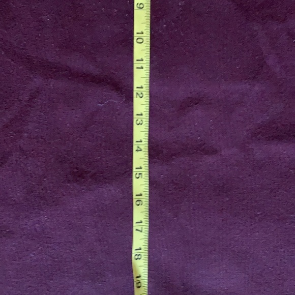 J Crew Heavy 100% Merino Wool Sweater burgundy w/gold zippers - Picture 8 of 10